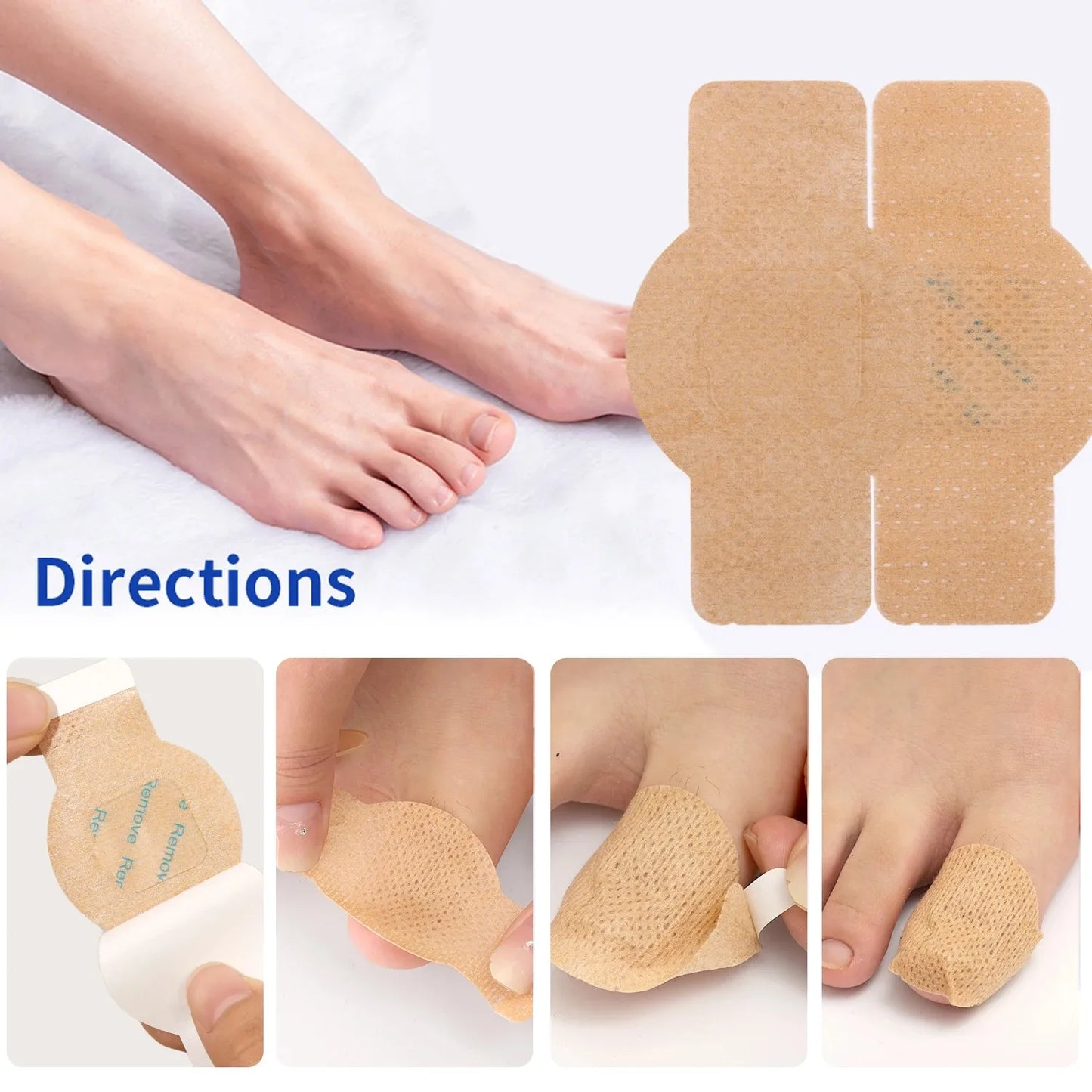 Nail Care Patches for Fungus-Prone & Ingrown Toenails