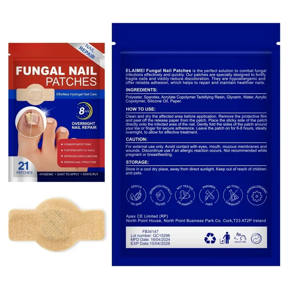 Nail Care Patches for Fungus-Prone & Ingrown Toenails